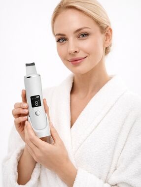 Huihuii Sonic Skin Scrubber Ultrasonic Deep Clear Facial Tool NIB
